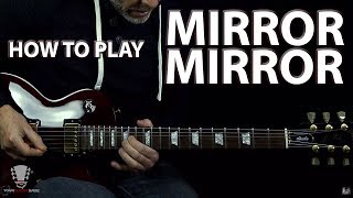 How to Play Mirror Mirror by Def Leppard - Guitar Lesson