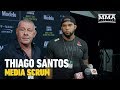 Thiago Santos Says Next Step Will Be to 'Shock the World' Against Jon Jones, Win UFC Title