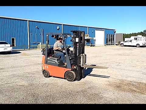 2001 TOYOTA 7FGCU15 2800 LB FORKLIFT