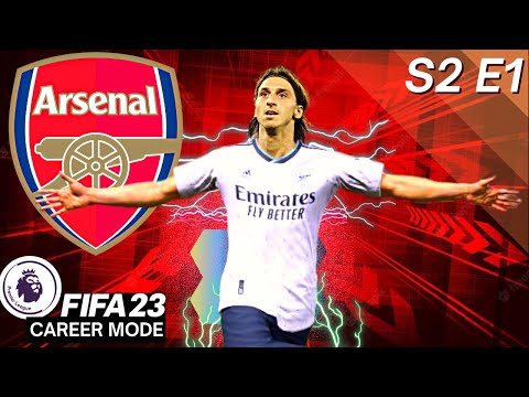 FIFA 23 Arsenal Career Mode S2E1-WE SIGNED ZLATAN'S REGEN!🇸🇪🔥 #FIFA23 #careermode #arsenal  #gunners