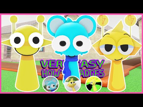 Roblox Update - How to get  3 Badges in 3D Sprunki Retroplay