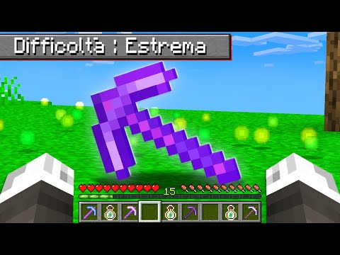 HO SPESO 100 LIVELLI PER QUESTO PICCONE - Minecraft ITA