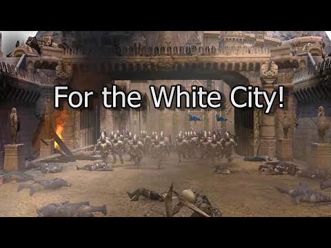 BFME 2 - EDAIN 4.4.1 - The Siege of Minas Tirith! (1v3 Brutals)