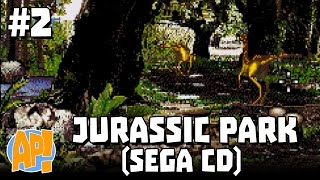 Jurassic Park (Sega CD) Playthrough Part 2/3 - Dino Damage