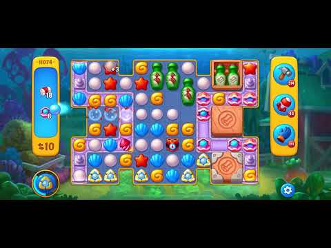 Fishdom level 11074 no boosters フィッシュダム ノーマル