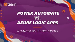 Power Automate vs. Azure Logic Apps