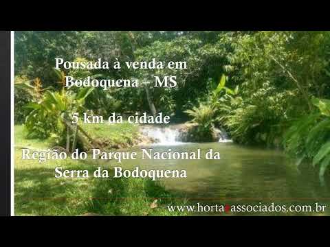 Pousada à venda Bodoquena-MS, região Parque Nacional da Serra de Bodoquena, 5 km da cidade. ic0022