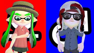 [スプラトゥーン アニメ] 8号男装、3号女装！？