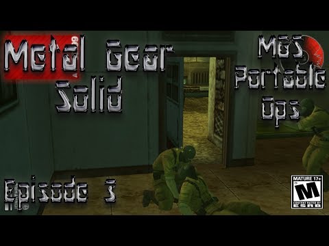 Let's Play Metal Gear Solid Portable Ops - Episode 3: Haphazard Recruitment & Malaria!