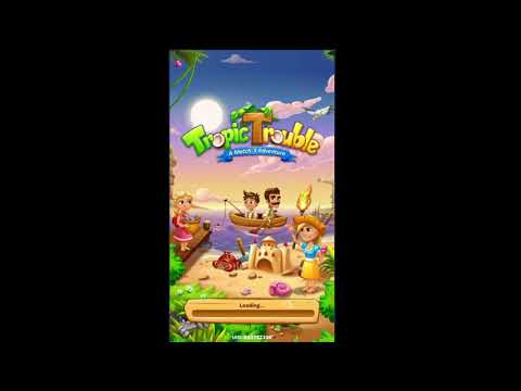 Tropic Trouble Match 3 Builder - My first few minutes in game