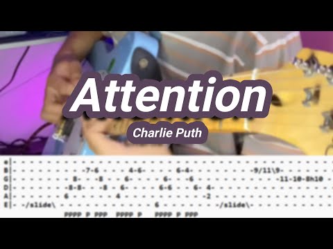 Attention |©Charlie Puth |【Guitar Cover】with TABS