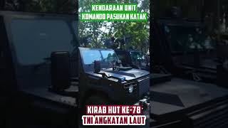 Download lagu KENDARAAN KOPASKA (Komando Pasukan Katak) | Kirab HUT Ke-78 TNI AL mp3