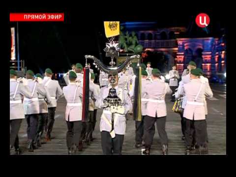 Musikkorps der Bundeswehr auf dem Roten Platz in Moskau, 2012