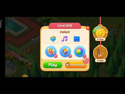 Matchington Mansion Level 858 / iOS/Android
