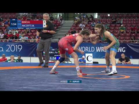 1/8 WW - 61 kg: A. BERES (HUN) v. M. ANCERYTE (LTU)