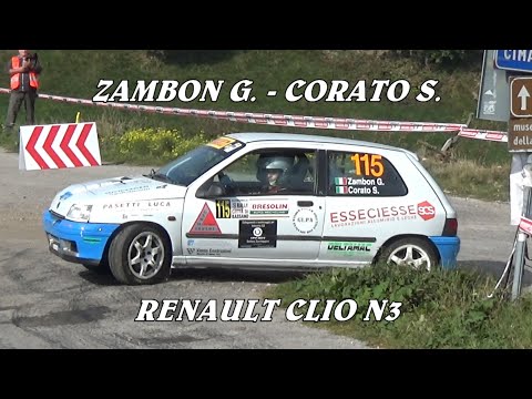 ZAMBON GIACOMO - CORATO STEFANO | RENAULT CLIO N3 | RALLY BASSANO 2023 | VIDEOCLIP