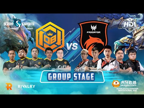 OB Neon vs TNC Predator - Huya Dota 2 Winter Invitational 2021 - Group Stage - B02