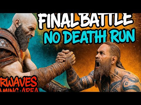 God of War- final boss  fight (Kratos vs Baldur) No death Run | MrWaves Gaming