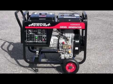 Aurora portable diesel generators