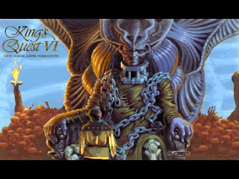 King's Quest 6 - End Credits - MS DOS Floppy Disk Version