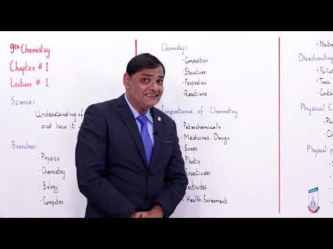 Class 9 - Chemistry - Chapter 1 - Lecture 01 - Introduction - Allied Schools