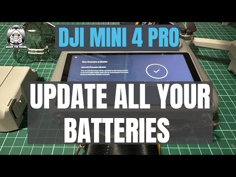 DJI Mini 4 Pro How to update your batteries #shaunthedrone