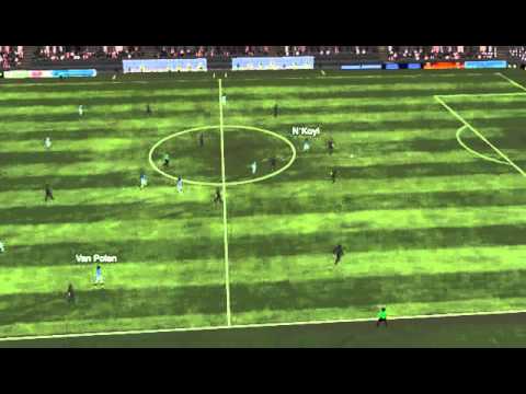 Ajax - Zwolle - Doelpunt N'Koyi 66 minuten