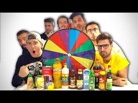 LA RUOTA DELLE BIBITE 2 - Prova a NON Vomitare VS ILLUMINATI CREW