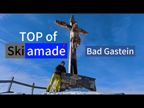 Ski amade ⛷️ Bad Gastein 🏔️ Blue slopes B15 and B14