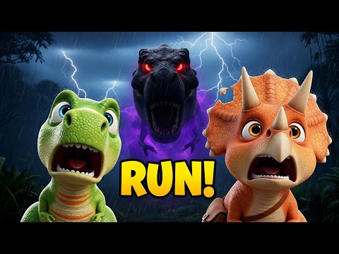 SHADOW REX ATTACK! 😱 Can We Escape? |  Shadow Rex Saga Part 1