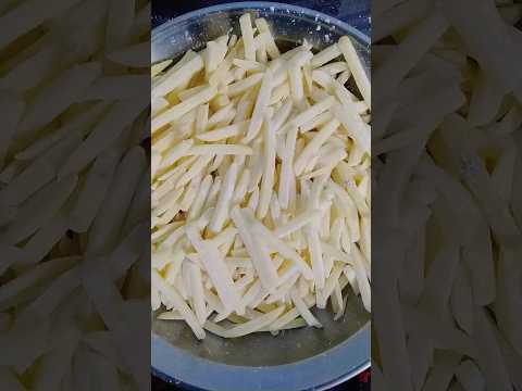How to make frozen french fries at home | Frozen fries | French fries | #food #fries #ramadanrecipes