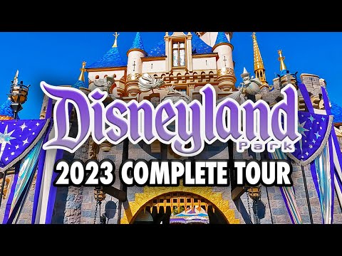 Disneyland Park 2023 - Full Walkthrough & Ride POVs [4K]