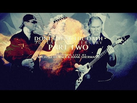 MERCYFUL FATE Guitarists Plays Don't Break The Oath (Part Two)