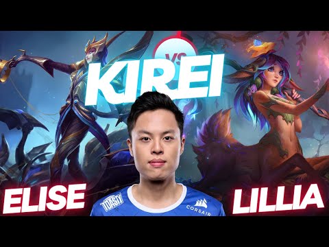 KIREI | ELISE VS LILLIA | JNG GAMEPLAY | Patch 13.18 / Season 13 | #LeagueofLegends