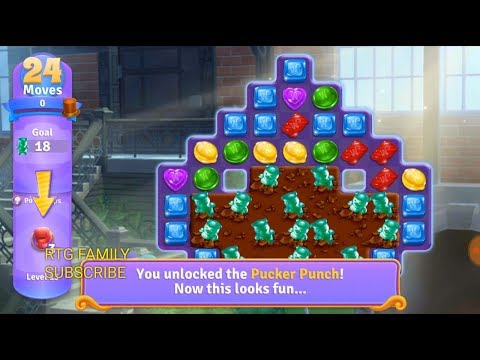 NEW Zynga wonka chocolate match 3 game level 13