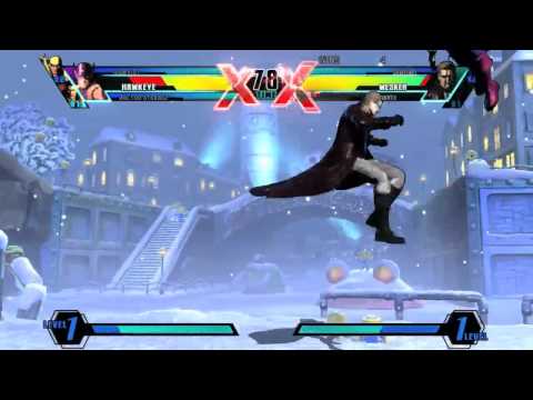 ROCKS IV UMVC3 Singles Part 9: Andrew E. (Hawk/Strange/Fist) vs OF Yasha (Dante/Wes/Sent)