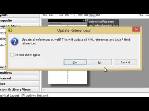 DEVELOPPER SOUS ANDROID 8 Première application en utilisant le mode graphique