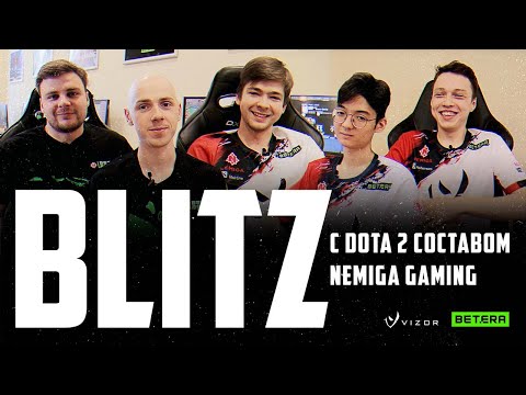 Nemiga Gaming - блиц с командой Dota 2 - v1olent, Malr1ne, Vazya, Hellscream, so bad