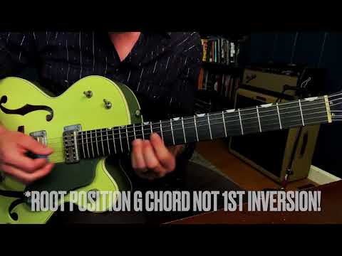 3 string inversions for Western, Rockabilly, Surf, Latin... almost any style!