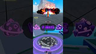 OLD Gravity Vs. NEW Gravity Rework Showcase (Blox Fruits)  #roblox #bloxfruits #shorts