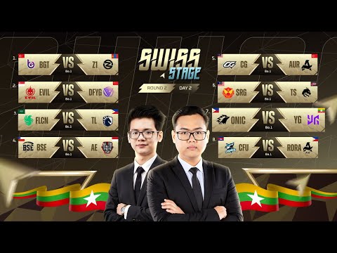 [Official Restream] M7 Swiss Stage (Day2) 💙 Burmese 🇲🇲 LIVE🔴