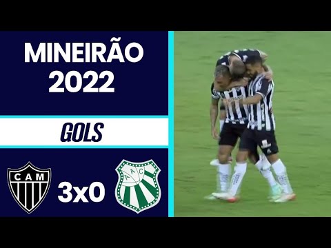 Gols | Atlético-MG 3x0 Caldense | Semifinal do Mineirão 2022 - Premiere