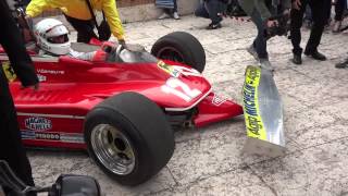 preview picture of video 'Arnoux accende la Ferrari F1 312 T4 di Villeneuve'