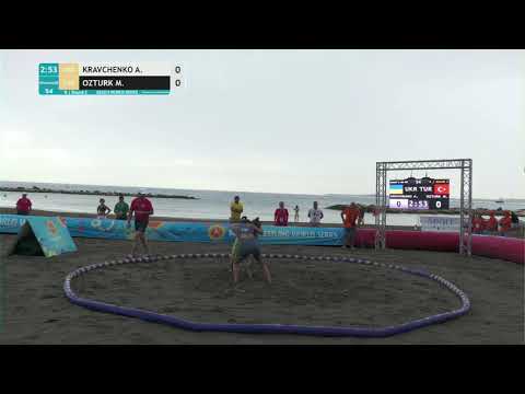Round 2 Women's BW - 60 kg: A. KRAVCHENKO (UKR) v. M. OZTURK (TUR)