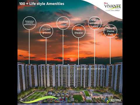 GINI Vivante In Kiwale, Pune | GINI Vivante Amenities #Shorts | Marketed By Wisteria Properties