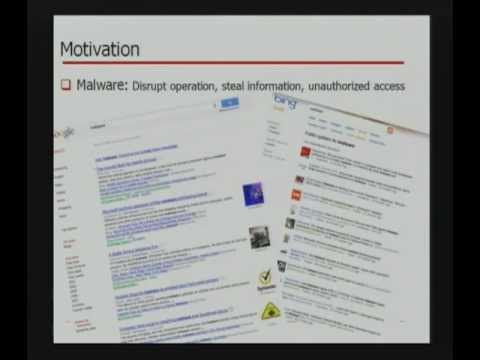 2011-11-09 CERIAS - Process Implanting: A New Active Introspection Framework for Virtualization
