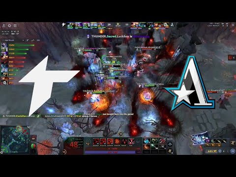 Thunder Awaken Vs Team Aster 2 big combat The international 2022