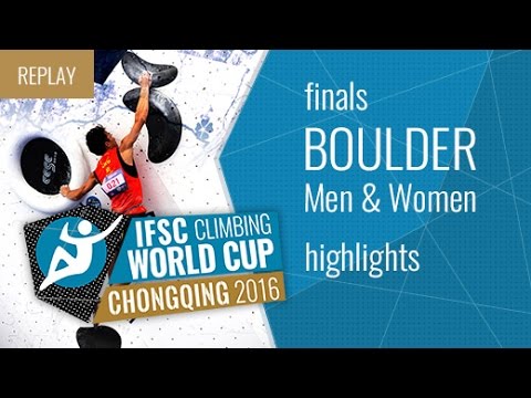 IFSC Climbing World Cup Chongqing Highlight Bouldering Finals