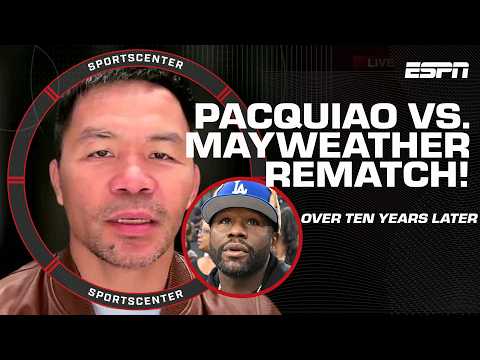 Manny Pacquiao CALMS THE CRITICS on Floyd Mayweather Jr. rematch 🗣️ 'I'M STILL YOUNG!' | SC