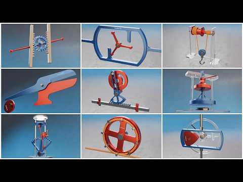 507 Mechanical Movements Vol. 15 (No. 127–135) - 3D Animation